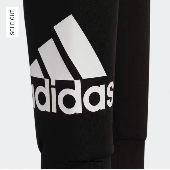 Adidas - Big Boys BADGE OF SPORT JOGGER PANTS Size Large (14/16) - Picture 9 of 9